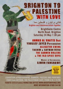 Brighton to Palestine with Love